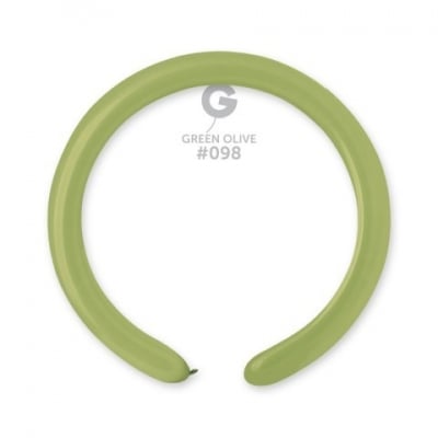 Балон за моделиране маслинено зелен Olive green D4/98, 1 брой