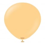 Кръгъл балон праскова 48 см Standart peach Kalisan, 1 брой