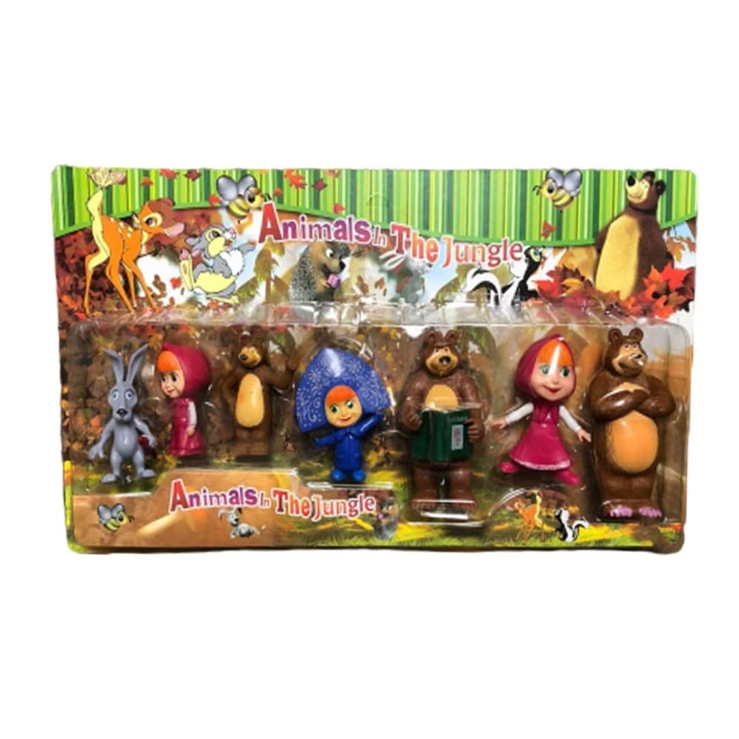 Фигурки Маша и Мечока, 7 броя | Partilino.com