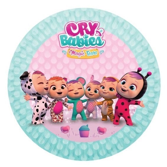 Малки чинийки Cry Babies, 8 броя | Partilino.com