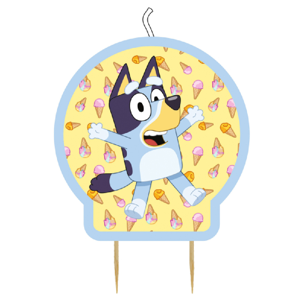 Блуи Bluey свещ за торта | Partilino.com