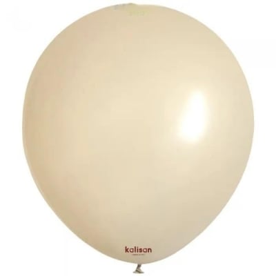  Балон ретро бял пясък, Retro White Sand Kalisan, 30 см, 1 брой