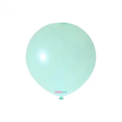 Малки балони синьо-зелен макарон, аквамарин, Sea green Balonevi, 15 см, пакет 100 броя 