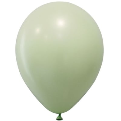 Балон зелен мухъл пастел, Moldy green Balonevi, 26 см, 1 брой