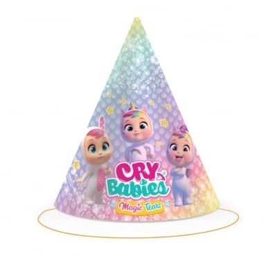 Парти шапки Cry Babies, 6 броя