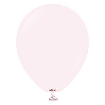 Балон бледорозов макарон Pale pink 30 см, Kalisan, 1 брой