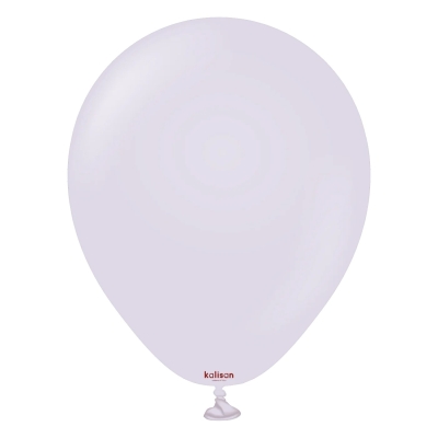 Малък балон макарон люляк Macaron lilac 13 см, Kalisan, 1 брой