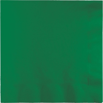 Зелени салфетки, Emerald green, 20 броя