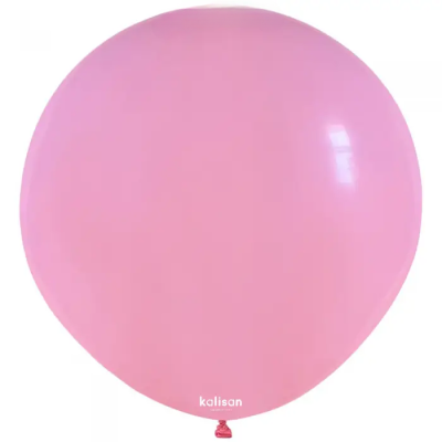 Кръгъл балон бонбонено розово Standart Candy pink 48 см, Kalisan, 1 брой