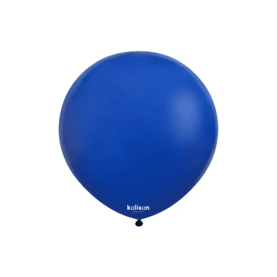 Малки сини балони, тъмносин пастел Standart Dark Blue 13 см, Kalisan, пакет 100 броя
