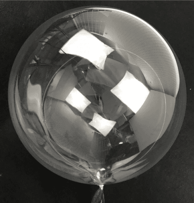 Прозрачен кръгъл балон bubble bobo 18", 1 брой