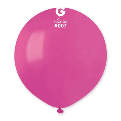 Кръгъл балон циклама латекс G150/07 48 см
