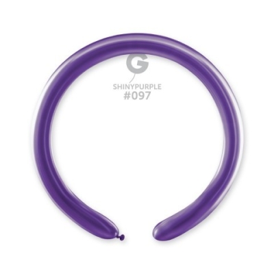 Моделиращ балон лилав хром Shiny Purple Gemar DB4/97, 1 брой