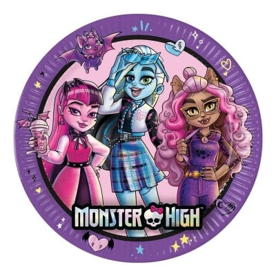Парти чинии Монстър Хай Monster High, 23 см