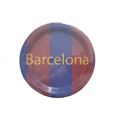 Парти чинии футбол, Барселона, 23.5 см