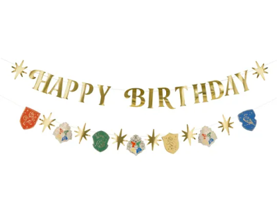 Банери Happy Birthday Хари Потър Harry Potter, 2 х 200 см