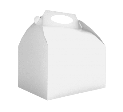 Бяла кутия за подаръчета, 1 брой