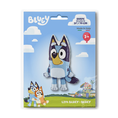 Блуи фолиев балон Bluey, 90 см, пакетиран