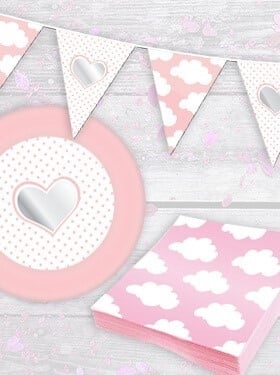 Бебе Момиче Облачета