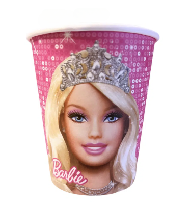 Парти чаши Барби, 10 броя