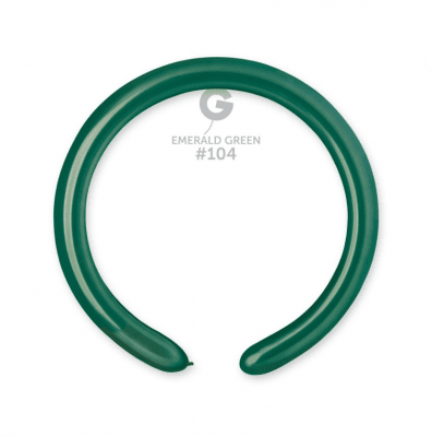 Моделиращ тъмнозелен балон Emerald Green D4/104, Gemar, 1 брой