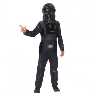 Детски карнавален костюм Star Wars Deluxe Death Trooper, ръст до 128 см