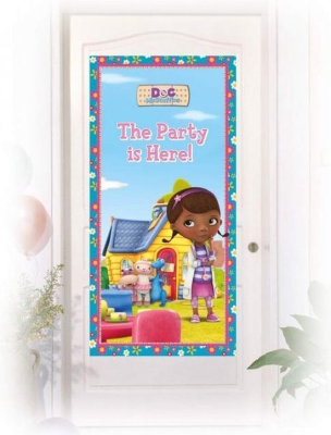 Плакат за рожден ден Док Макплюшинс/ Doc McStuffins 