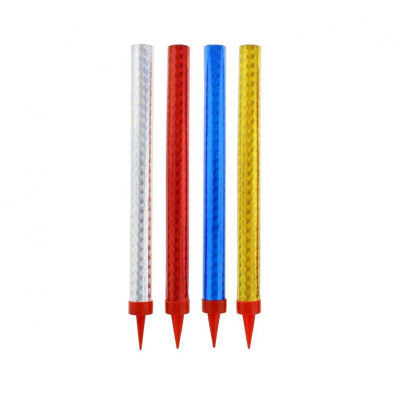 Фонтани за торта бездимни, цветни, 18 см, 4 броя