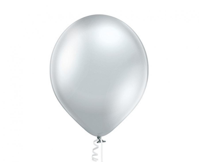 Балон хром сребро Glossy Silver Belbal 30 см, 1 брой