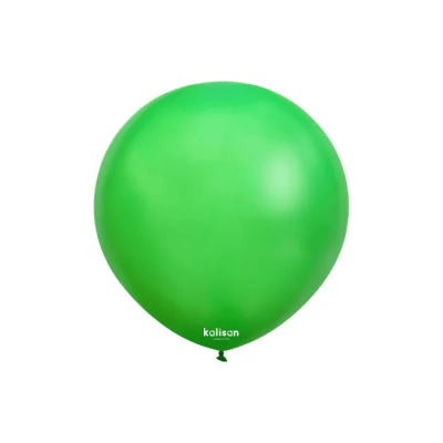 Малък зелен балон Standart Green 13 см, Kalisan, 1 брой