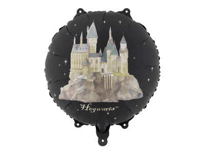 Фолиев балон Хогуортс Хари Потър Harry Potter, черен кръг