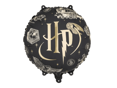 Фолиев балон Хари Потър Harry Potter, черен кръг