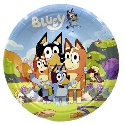 Малки чинийки Блуи и Бинго Bluey, 10 броя