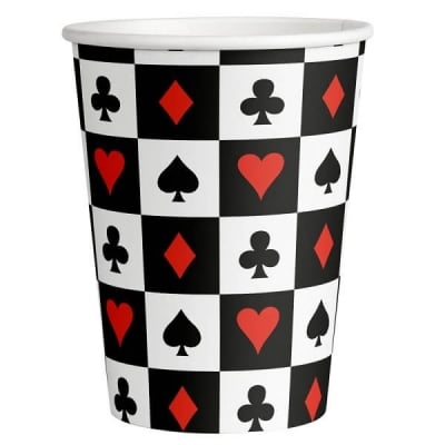 Парти чаши Казино, покер, 20 броя