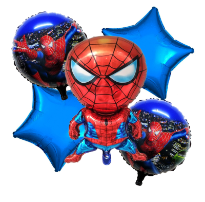 Комплект балони Спайдърмен Spider-Man, 5 броя CH7