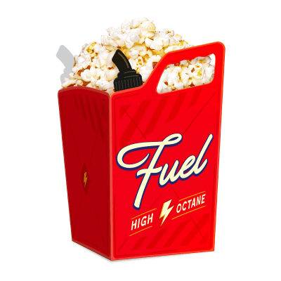 Кутийки за пуканки Рали Състезателни коли Racing, 6 броя