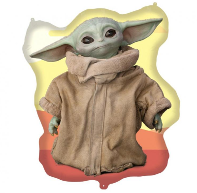 Балон Мандалорианецът Бебе Йода Междузвездни войни Star Wars, 87,5 x 104 см