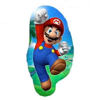 Фолиев балон Супер Марио, 39 х 64 см