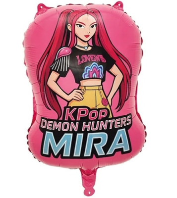 Фолиев балон Кей поп K-Pop Demon Hunters, Mira, 38 х 50 см