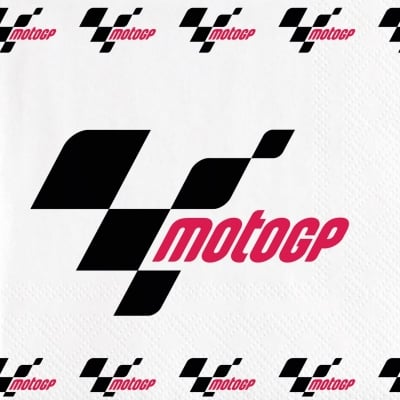 Парти салфетки мотори Moto GP, 20 броя