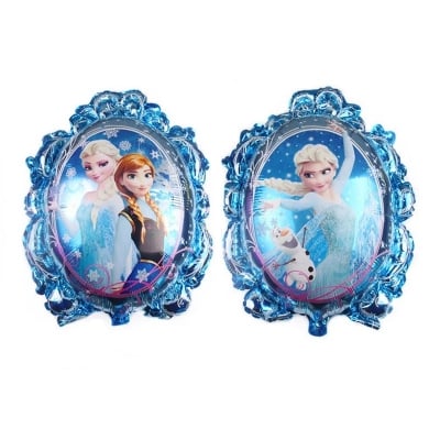 Двустранен фолиев балон Замръзналото Кралство, огледало, Frozen, 60 Х 70 см
