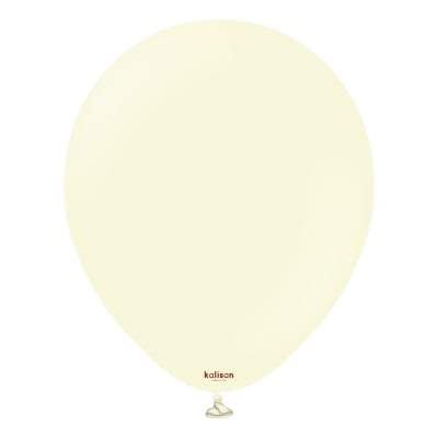 Балон бледожълт макарон Pale yellow 30 см, Kalisan, 1 брой