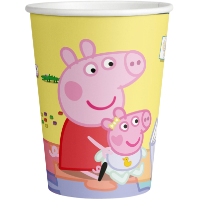 Парти чаши Пепа Пиг Peppa Pig 8 бр. 250 мл.