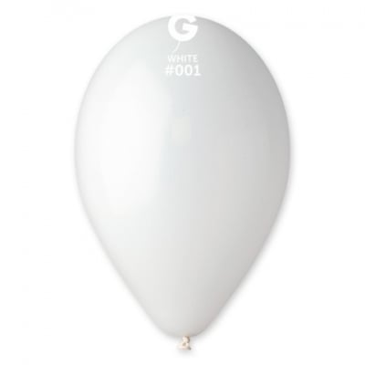 Латексов балон Бял 26 см