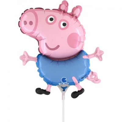 Малък фолиев балон Джордж Пепа Пиг Peppa Pig 35 см, без пръчка