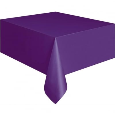 Лилава парти покривка, Deep purple-violet, 137 х 274 см