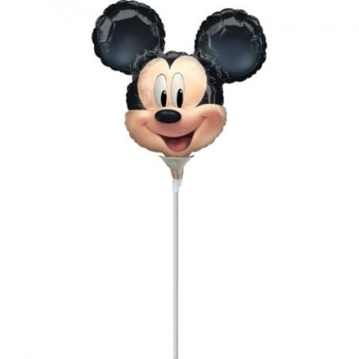 Мини балон Мики Маус глава Mickey Forever 27 см, без пръчка