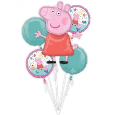 Комплект Балони Пепа Peppa Pig, 5 броя 4154101