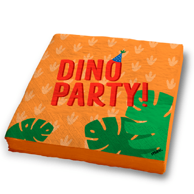 Салфетки Динозаври Dino Friends, 20 броя