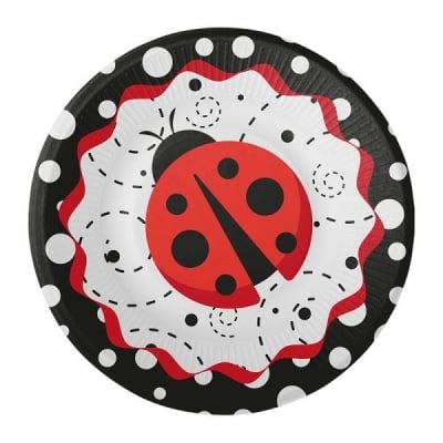 Fancy Ladybug, малки чинийки Калинка, 8 броя